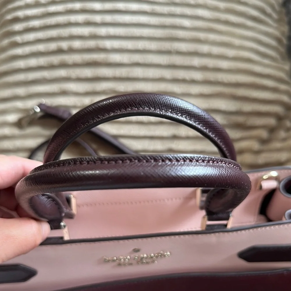 Kate Spade Burgundy and Pink Women's Bag - Picture 2 of 4